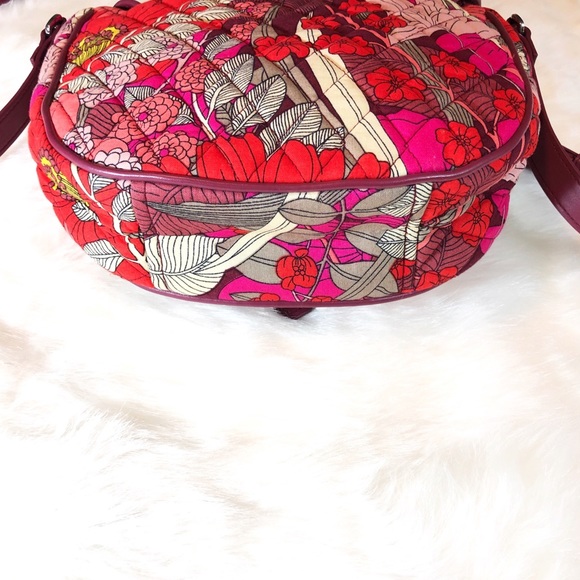 Vera Bradley ‘Slim Saddle Bag’ Crossbody Handbag - Picture 5 of 7